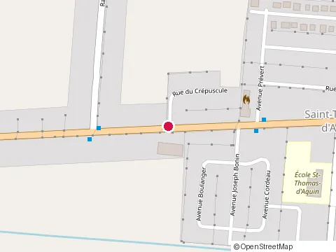 Location of Construction Romeo Lepine at 7660 boulevard Laframboise, Saint-Hyacinthe