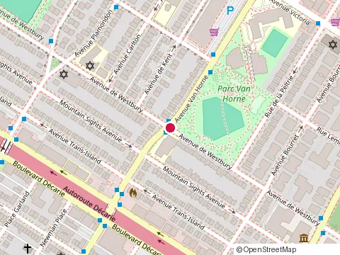 Location of Jewish People'S Schools at 5170 avenue Van Horne, Montréal