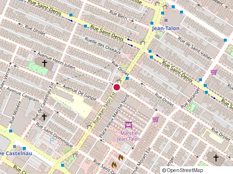 Location of Juliette & Chocolat at 196 Rue Jean-Talon, Montréal