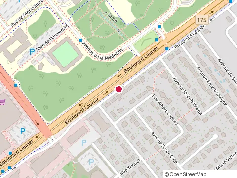 Location of l'Union Canadienne Co at 2475 boulevard Laurier, Québec