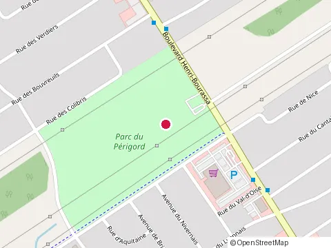Location of Quebec Detentions Centre Hommes at 500 Rue de la Faune, Québec