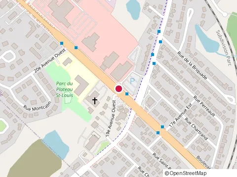 Location of Restaurant Boustan at 401 Boulevard Curé-Labelle, Blainville