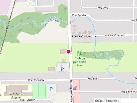 Location of St Johns Golf Club at 320 Rue Jacques-Cartier S, Saint-Jean-sur-Richelieu