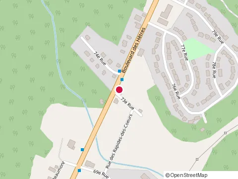 Location of Unibeton at 6863 des Hetres Boul, Shawinigan