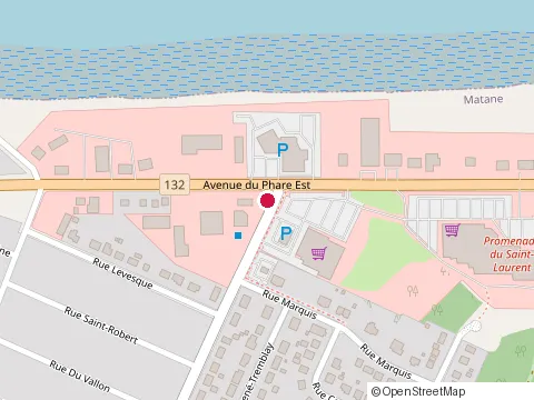 Location of A&W Canada at 81 Avenue Jacques Cartier, Matane
