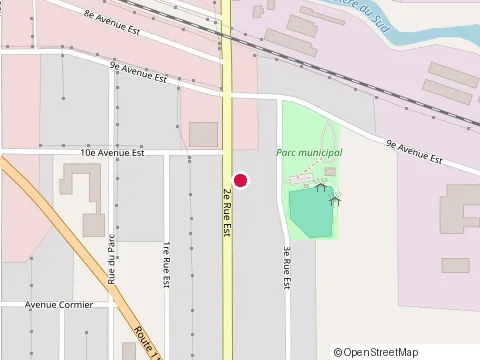 Location of A&W Canada at 2E Rue Est Petro Canada 512, La Sarre