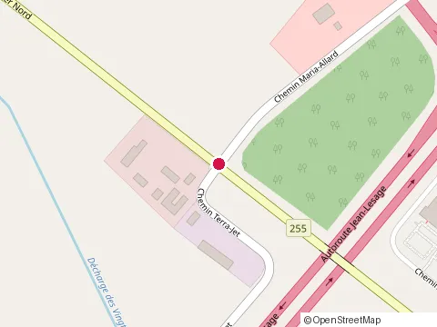 Location of A&W Canada at Rue de la Sortie 185 Irving 4505, Saint-Cyrille-de-Wendover