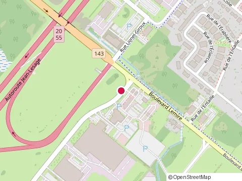 Location of A&W Food Services at 2117 Rue Canadien, Drummondville