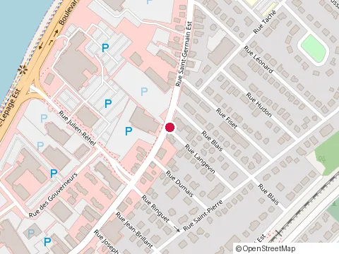 Location of Apchq Region Est du Quebec at 243 Rue Saint-Germain E, Rimouski