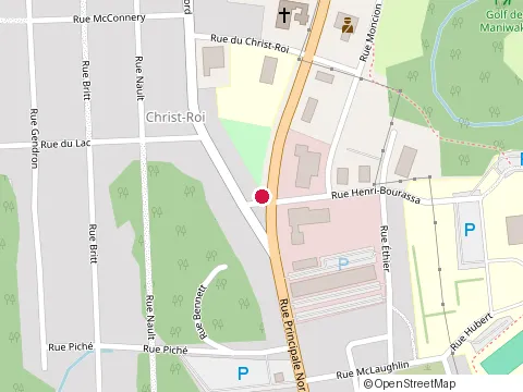 Location of Assurancia d. Bonhomme & Ass. at 209 Bd Desjardins, Maniwaki