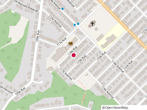 Location of Bibliothèque Bruneau Sigmen at 1550 118E Rue, Shawinigan-Sud