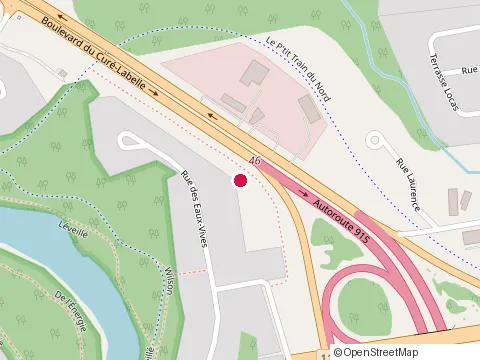 Location of Bibliothèque Marie-Antoinette-Foucher at 101 Place du Cure-Labelle, Saint-Jérôme