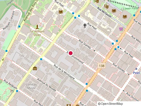 Location of Boisjoli Sabbah Sabbag Ziri at 3424 Rue Drummond, Montréal