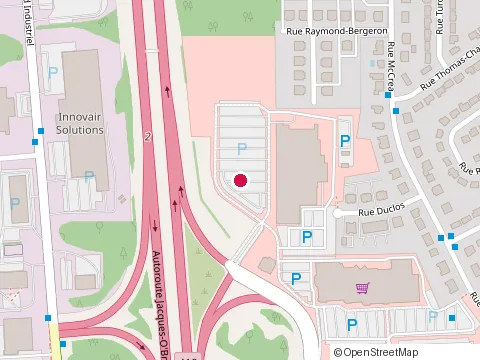 Location of Boston Pizza at 550 Rue Jean-Paul-Perrault, Sherbrooke