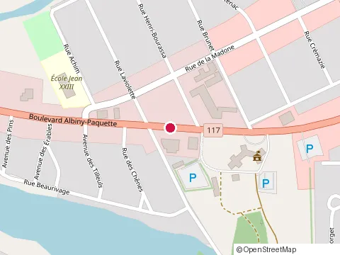 Location of Boston Pizza at 141 Bd Albiny Paquette, Mont-Laurier