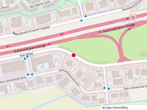 Location of Boston Pizza at 2051 boulevard de Nobel, Sainte-Julie