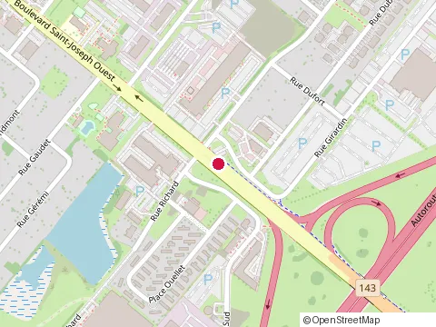 Location of Boston Pizza at 161 Bd Saint-Joseph, Drummondville