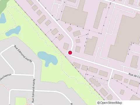 Location of Boulangerie St-Méthode at 1313 Rue Volta, Boucherville