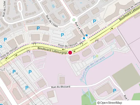 Location of Carrer Magali Ostéopathe d.O at 1170 Bd Lebourgneuf, Québec