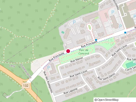 Location of Cetam Châteauguay at 305 Rue Principale, Châteauguay