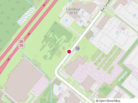 Location of Cologix Montreal (Mtl9 Data Center) at 2525 Rue Canadien, Drummondville