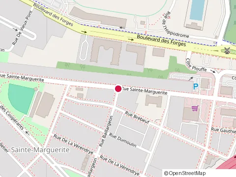 Location of Commission Scolaire du Chemin-du-Roy at 1515 Rue Sainte-Marguerite, Trois-Rivières