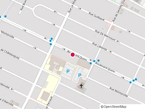Location of Commission Scolaire/l'Eau Vive at 790 boulevard Quinn, Longueuil