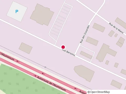 Location of Construction Grimard at 1235 Rue Bersimis, Chicoutimi