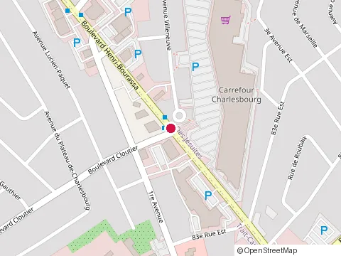 Location of Domino'S Pizza at 8690 boulevard Henri Bourassa, Qubec
