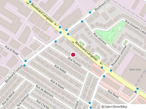 Location of Frandon Seafoods Inc at 6790 Bd des Grandes-Prairies, Saint-Léonard
