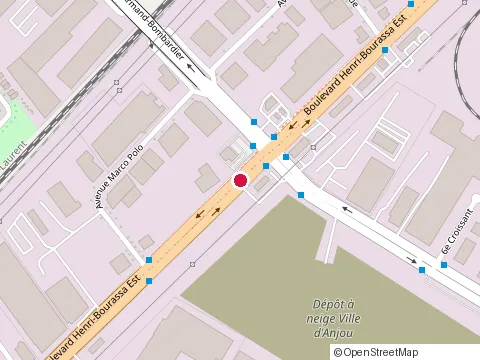 Location of Gastier at 7825 Boulevard Henri-Bourassa E, Montréal