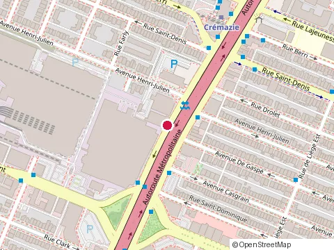 Location of Gbi at 255 Boulevard Crémazie E, Montréal