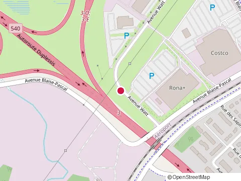 Location of Gentek Building Products at 3240 Avenue Watt, Québec