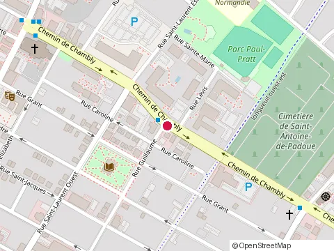 Location of Gph Inc at 510 Chemin de Chambly, Longueuil