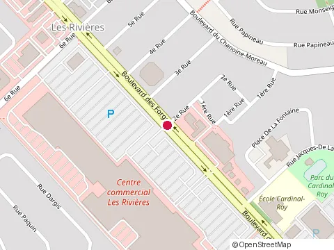 Location of Greiche & Scaff Trois-Rivières at 4355 Boulevard des Forges, Trois-Rivières