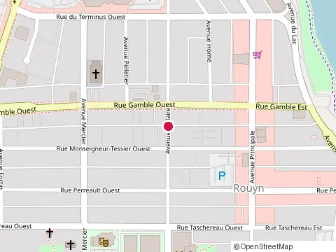 Location of Iris Optométristes et Opticiens - Rouyn-Noranda at 75 Rue Mgr Tessier O, Rouyn-Noranda