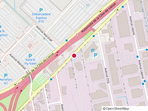Location of Keolis Canada - Skyport at 400 avenue Michel-Jasmin, Dorval