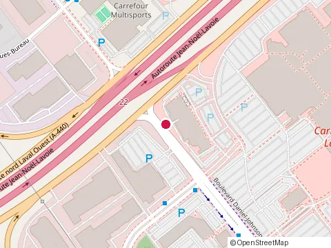 Location of Kinton Ramen Carrefour Laval at 2575 Bd Daniel-Johnson, Laval