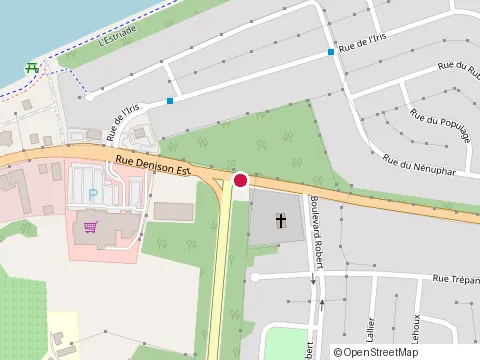 Location of la Piazzetta Granby at 252 Rue Denison E Local 103, Granby