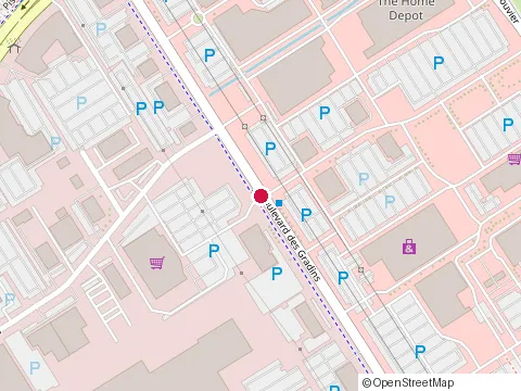 Location of Linen Chest at Bd des Gradins #100, Québec