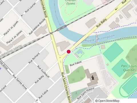 Location of Lunetterie New Look at 61 Rue Baby, Joliette