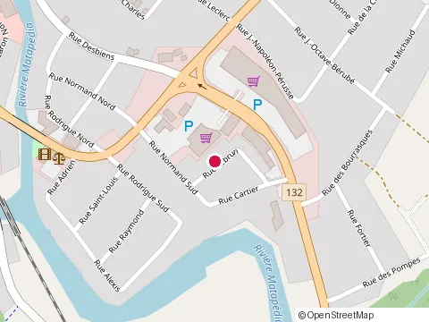 Location of Maxi Amqui Saint-Benoit at 33 Bd St Benoît E, Amqui