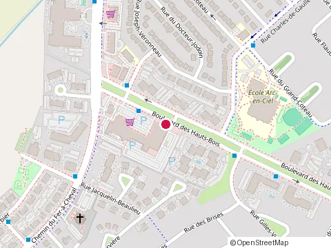 Location of Maxi Ste-Julie Hauts-Bois at 101 Bd des Hauts-Bois, Sainte-Julie