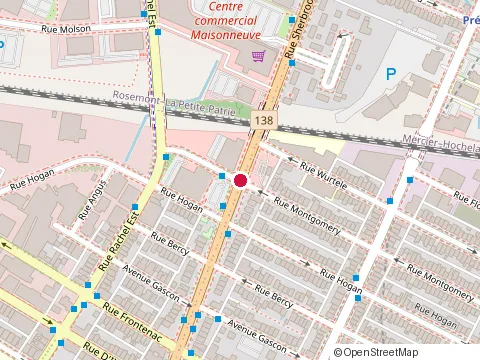 Location of Medicus at 2815 Sherbrooke St E, Montréal