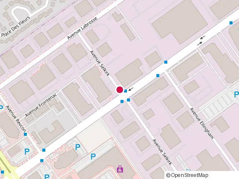 Location of Milrail Inc at 939 avenue Selkirk, Pointe-Claire