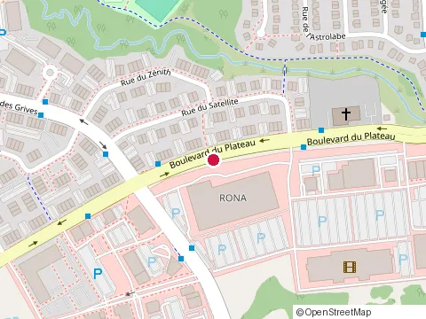 Location of New Look Eyewear at 215 Boulevard du Plateau, Gatineau