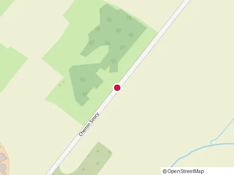 Location of Ol Mini Excavation at 451 Rte de Windsor, Sherbrooke