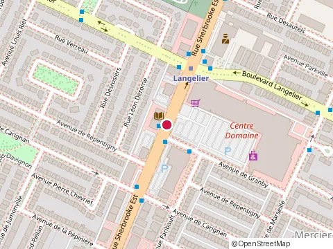 Location of Pacini Langelier at 6583 Sherbrooke St E, Montréal