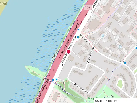 Location of Pavillon Marie-Victorin at 1500 boulevard Marie-Victorin, Longueuil