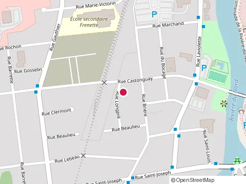 Location of Pfd Avocats (Prévost Fortin d'Aoust) at 55 Rue Castonguay, Saint-Jérôme